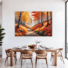Autumn Maple Vista Dining Room Demo