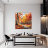Autumn Maple Vista Dining Room Demo