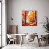 Autumn Maple Vista Dining Room Demo