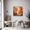 Autumn Maple Vista Dining Room Demo