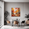 Autumn Maple Vista Dining Room Demo
