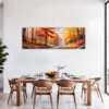 Autumn Maple Vista Dining Room Demo