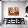 Autumn Maple Vista Dining Room Demo