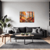 Autumn Maple Vista Living Room Demo