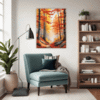 Autumn Maple Vista Living Room Demo