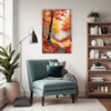 Autumn Maple Vista Living Room Demo