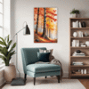 Autumn Maple Vista Living Room Demo