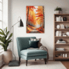 Autumn Maple Vista Living Room Demo
