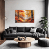 Autumn Maple Vista Living Room Demo