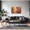 Autumn Maple Vista Living Room Demo