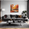 Autumn Maple Vista Living Room Demo