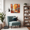 Autumn Maple Vista Living Room Demo