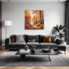 Autumn Maple Vista Living Room Demo