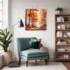 Autumn Maple Vista Living Room Demo