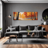 Autumn Maple Vista Living Room Demo