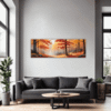Autumn Maple Vista Living Room Demo