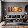Autumn Maple Vista Living Room Demo