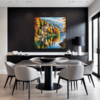 Autumn Monastery Lake Dining Room Demo