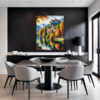 Autumn Monastery Lake Dining Room Demo