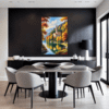 Autumn Monastery Lake Dining Room Demo