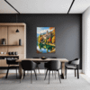 Autumn Monastery Lake Dining Room Demo