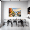 Autumnal Italian Lakeside Dining Room Demo