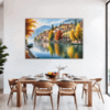 Autumnal Italian Lakeside Dining Room Demo