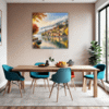 Autumnal Italian Lakeside Dining Room Demo