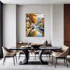 Autumnal Italian Lakeside Dining Room Demo