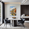 Autumnal Italian Lakeside Dining Room Demo