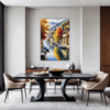 Autumnal Italian Lakeside Dining Room Demo