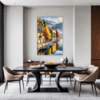 Autumnal Italian Lakeside Dining Room Demo