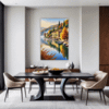 Autumnal Italian Lakeside Dining Room Demo