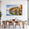 Autumnal Italian Lakeside Dining Room Demo