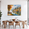 Autumnal Italian Lakeside Dining Room Demo