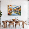 Autumnal Italian Lakeside Dining Room Demo