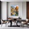 Autumnal Italian Lakeside Dining Room Demo