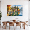 Autumnal Italian Lakeside Dining Room Demo