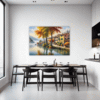 Autumnal Italian Lakeside Dining Room Demo