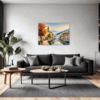 Autumnal Italian Lakeside Living Room Demo