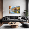 Autumnal Italian Lakeside Living Room Demo