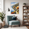 Autumnal Italian Lakeside Living Room Demo