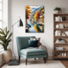 Autumnal Italian Lakeside Living Room Demo