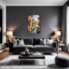 Autumnal Italian Lakeside Living Room Demo