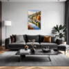 Autumnal Italian Lakeside Living Room Demo