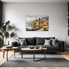 Autumnal Italian Lakeside Living Room Demo