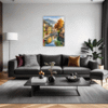 Autumnal Italian Lakeside Living Room Demo