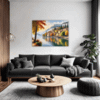 Autumnal Italian Lakeside Living Room Demo