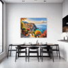 Autumnal Italian Seaside Dining Room Demo