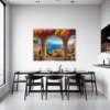 Autumnal Italian Seaside Dining Room Demo
